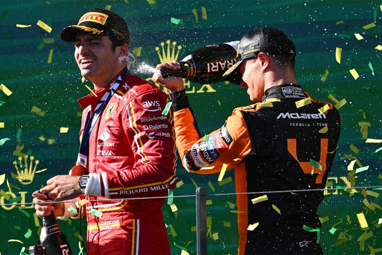 F1 ランド・ノリス カルロス・サインツJr.