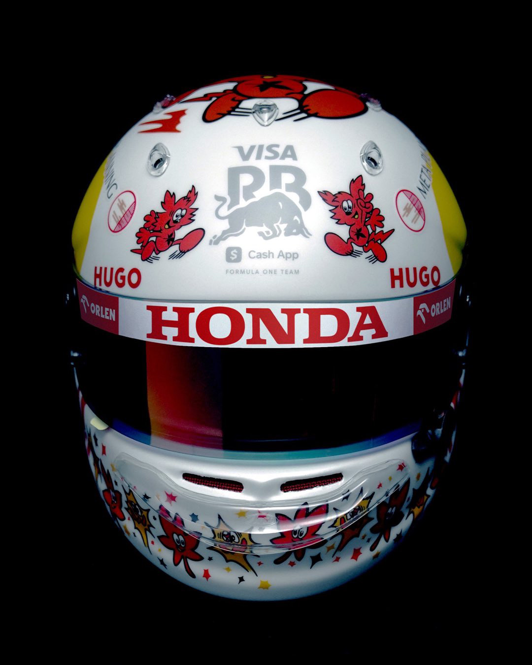 角田裕毅 2024年F1 日本グランプリ ヘルメット