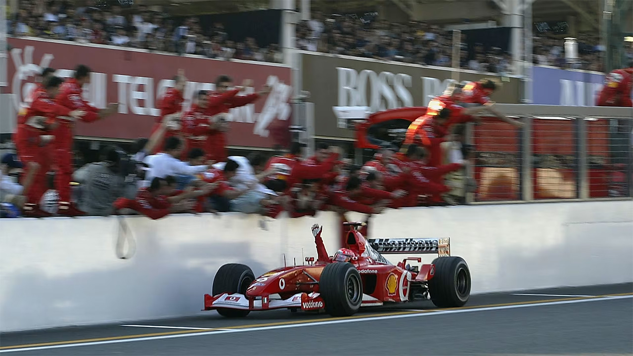 F1 日本GP ミハエル・シューマッハ
