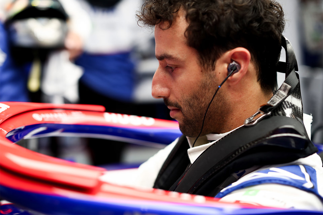 2024年F1中国GP予選 ダニエル・リカルド