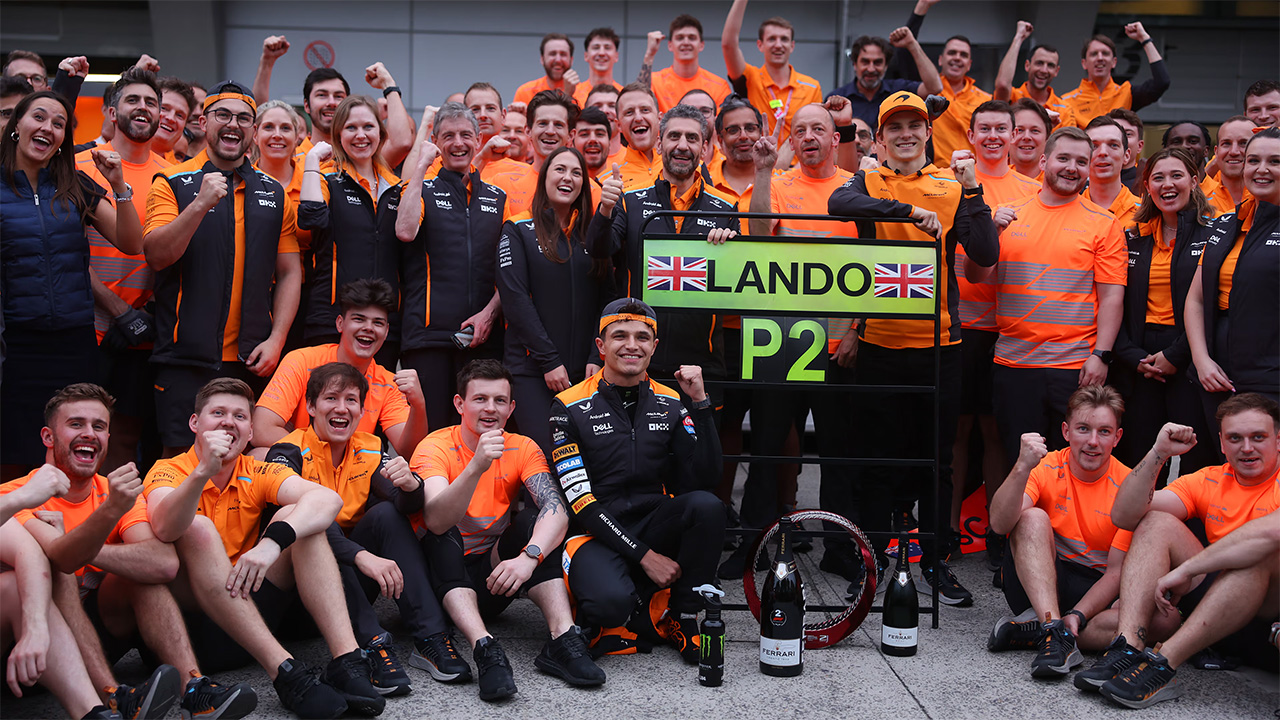 2024年F1中国GP決勝 ランド・ノリス