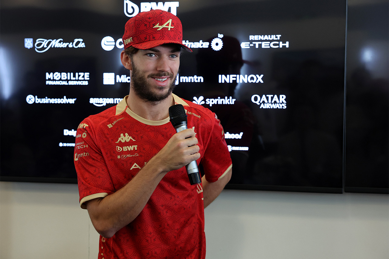 ピエール・ガスリー アルピーヌF1チーム
