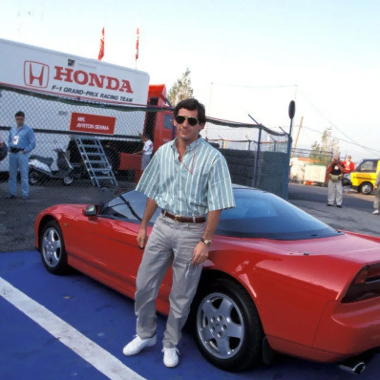 アイルトン・セナ F1 ホンダ・NSX