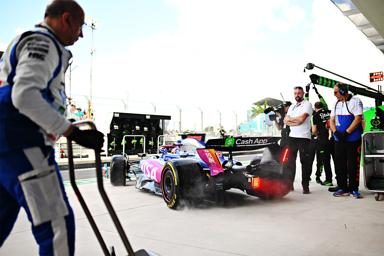 角田裕毅 F1