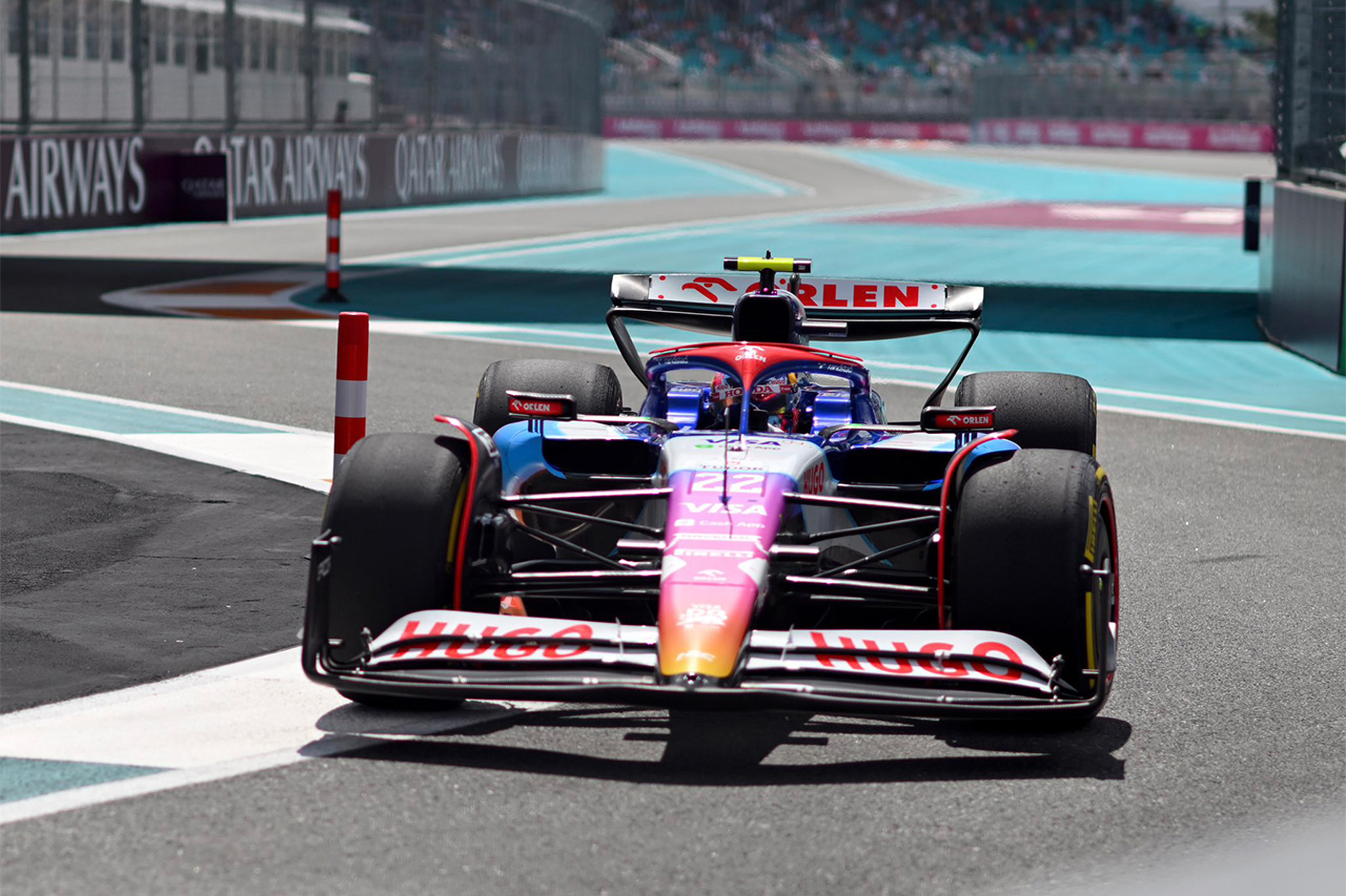 角田裕毅 F1 マイミアグランプリ