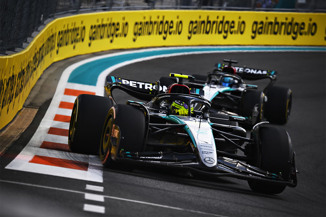 ルイス・ハミルトン メルセデスAMG・ペトロナス・モータースポーツ F1 マイアミグランプリ