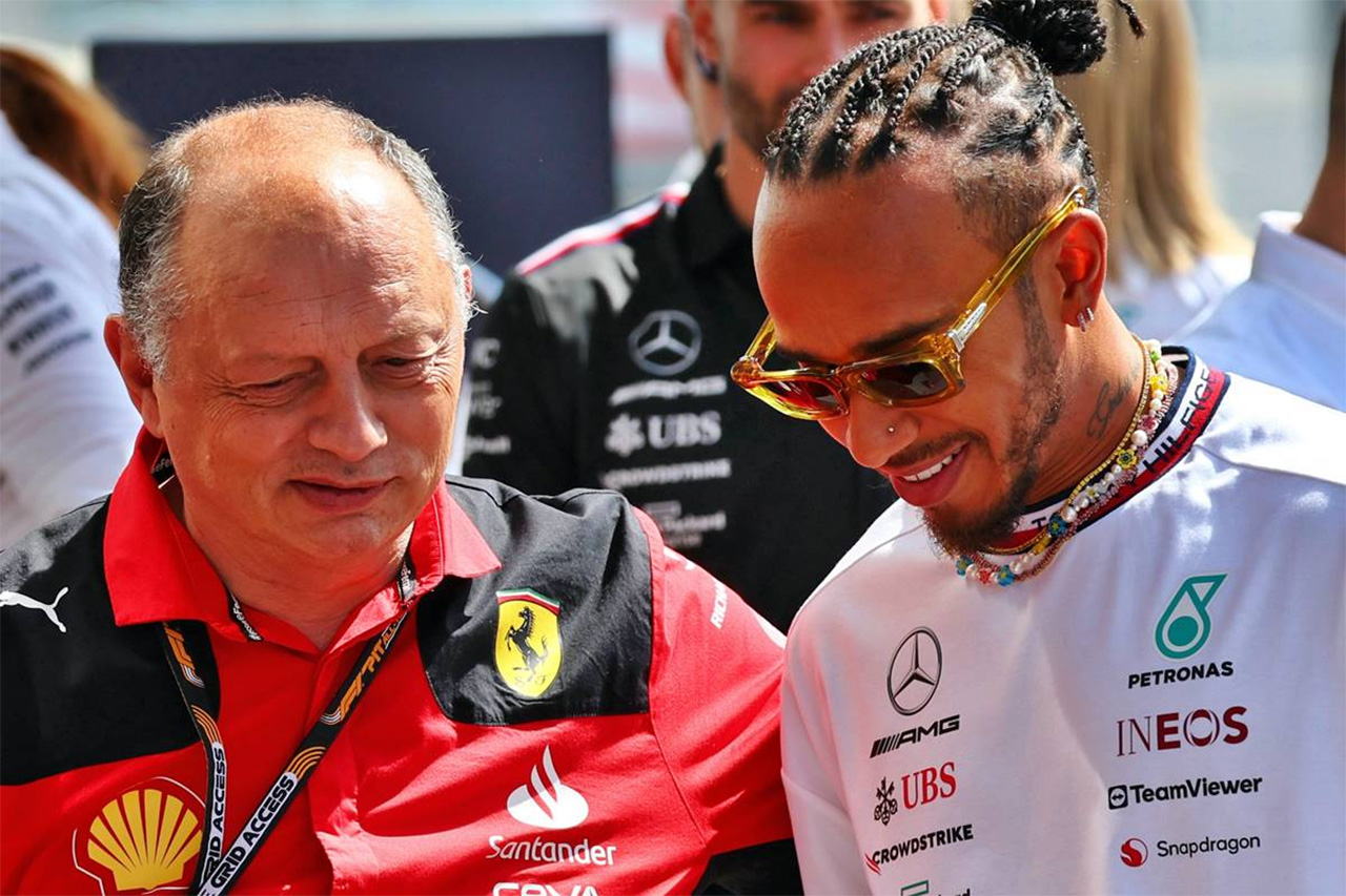 スクーデリア・フェラーリ ルイス・ハミルトン