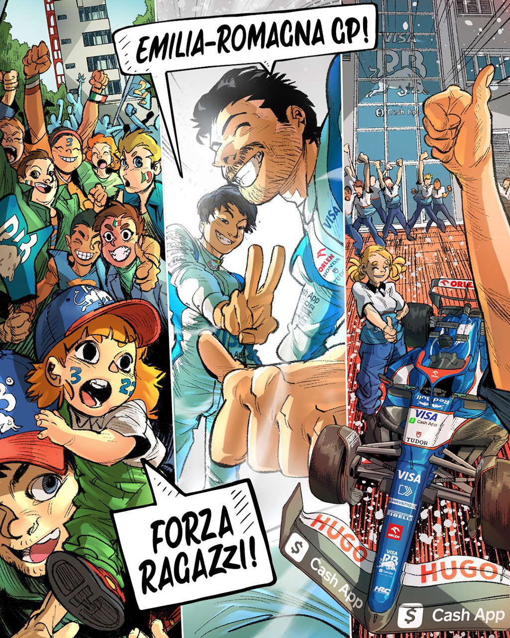 角田裕毅 エミリア・ロマーニャGP