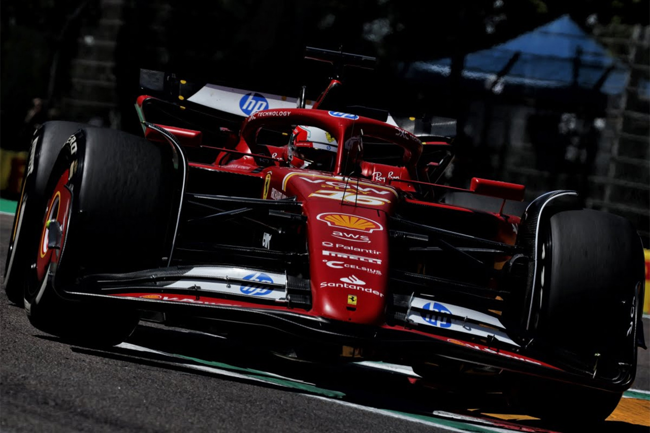 シャルル・ルクレール スクーデリア・フェラーリ エミリア・ロマーニャGP
