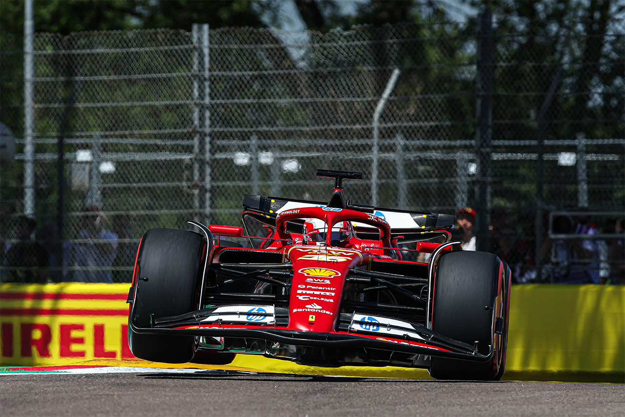 シャルル・ルクレール スクーデリア・フェラーリ F1 エミリア・ロマーニャGP
