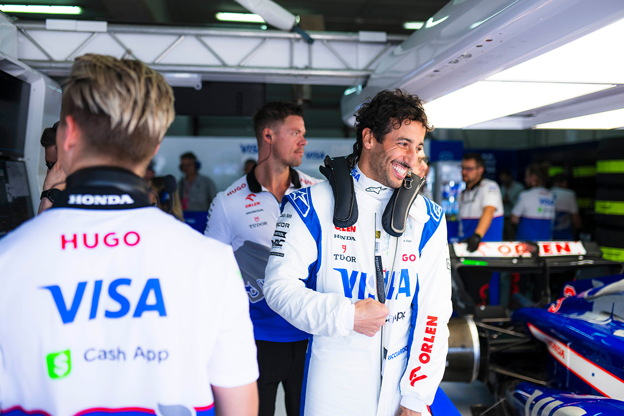 ダニエル・リカルド RB・フォーミュラワン・チーム F1 エミリア・ロマーニャGP