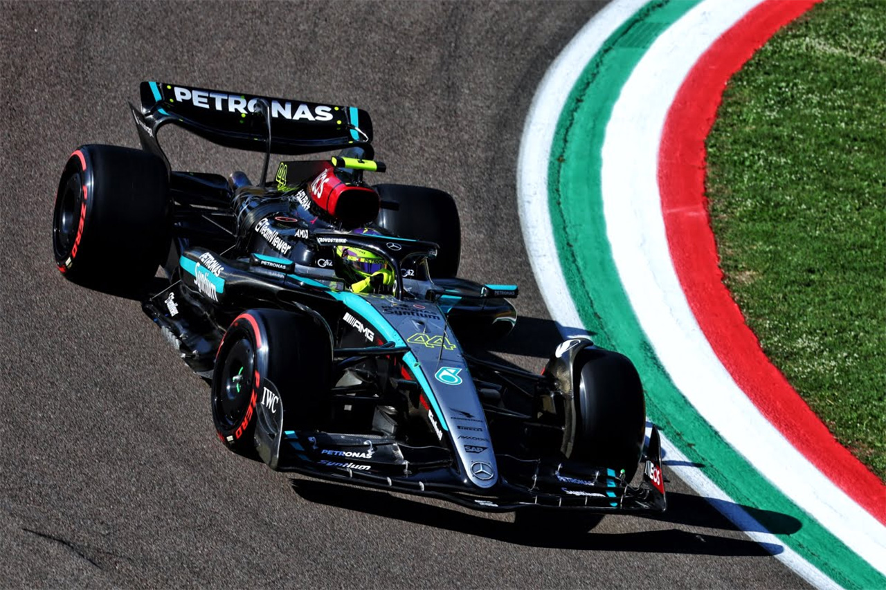 ルイス・ハミルトン メルセデスAMG・ペトロナス・モータースポーツ F1 エミリア・ロマーニャGP