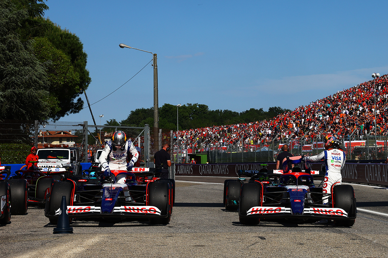 角田裕毅 エミリア・ロマーニャGP RB・フォーミュラワン・チーム