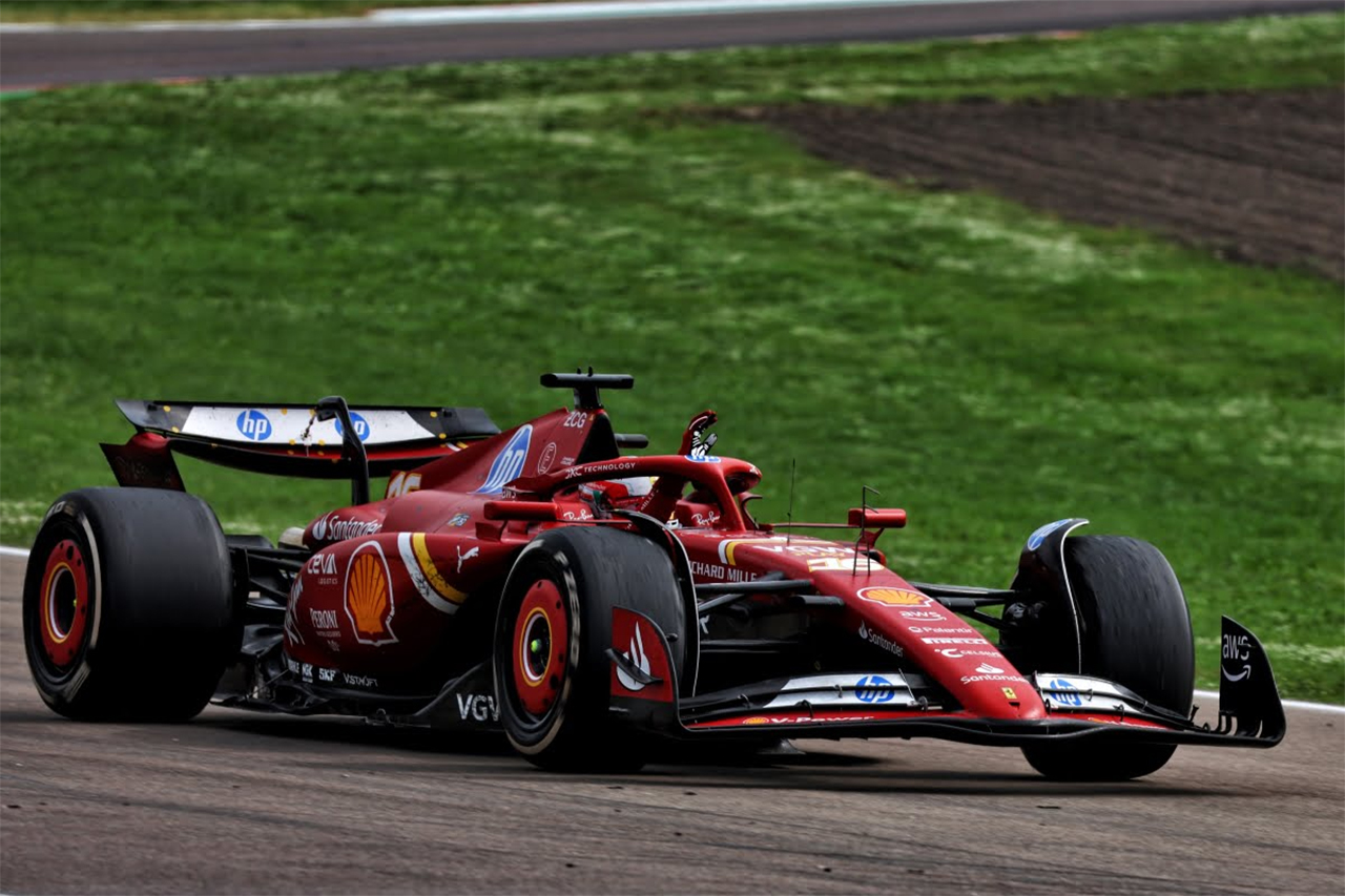 シャルル・ルクレール スクーデリア・フェラーリ F1 エミリア・ロマーニャGP
