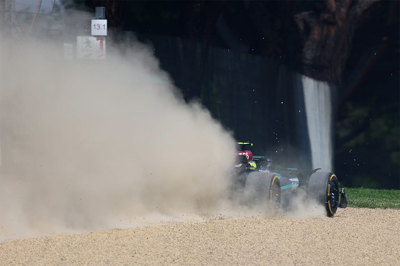 ルイス・ハミルトン メルセデスAMG・ペトロナス・モータースポーツ F1 エミリア・ロマーニャGP