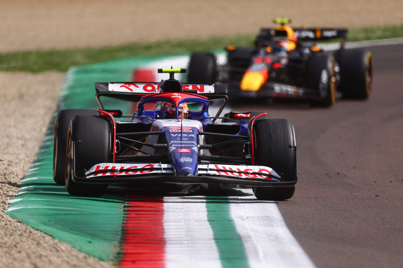 角田裕毅 F1 エミリア・ロマーニャGP