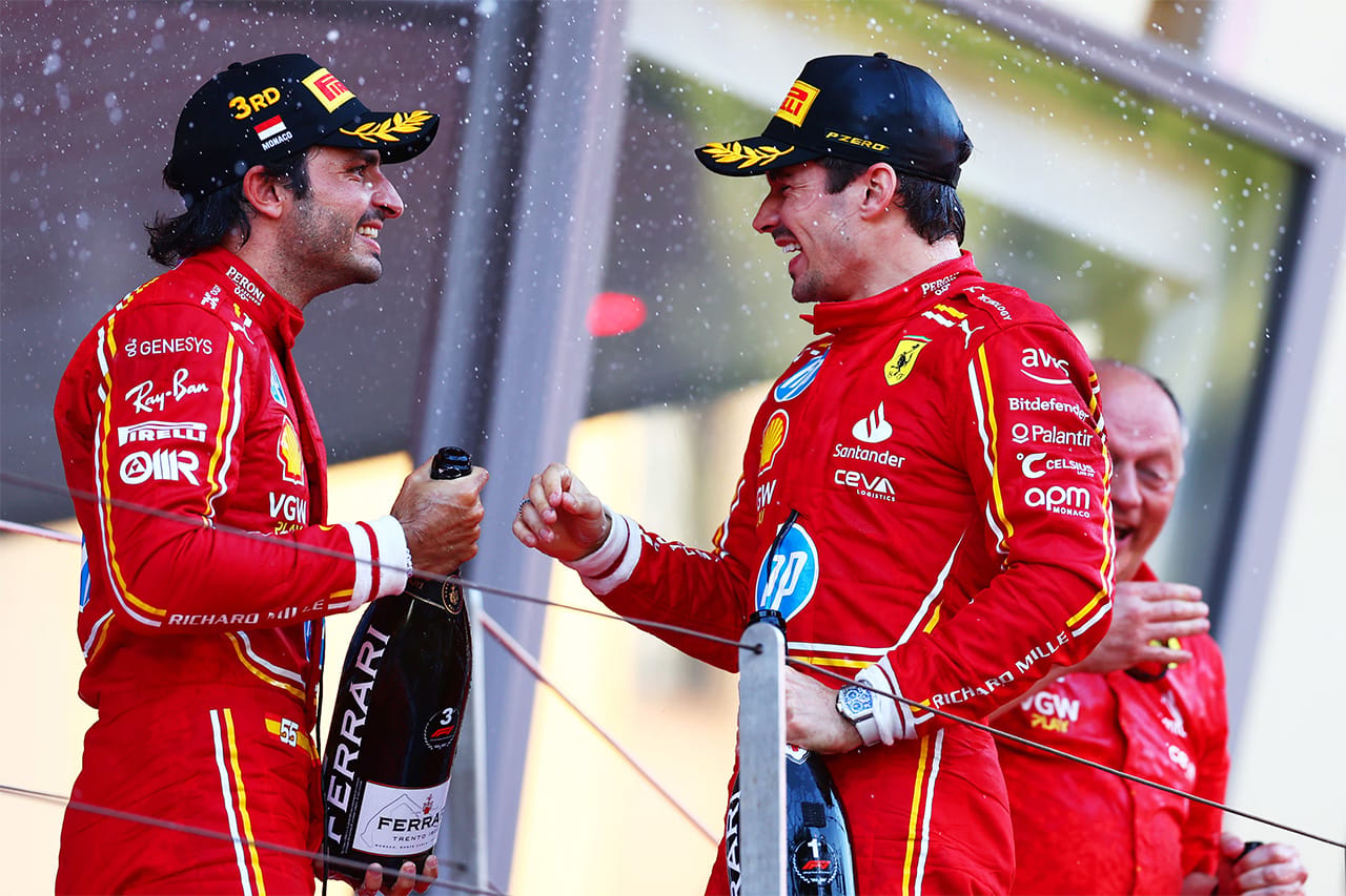 カルロス・サインツJr. スクーデリア・フェラーリ モナコグランプリ
