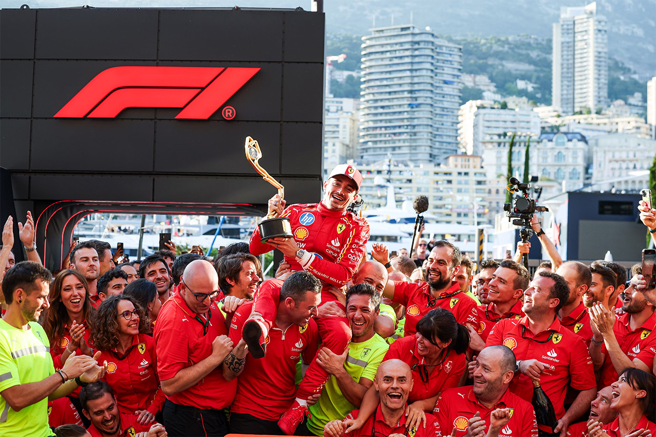 シャルル・ルクレール F1 モナコグランプリ