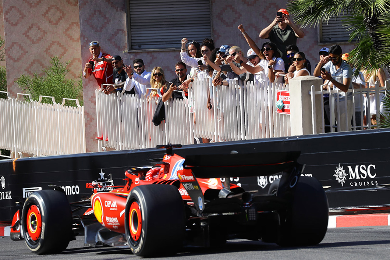 モナコグランプリ F1 シャルル・ルクレール