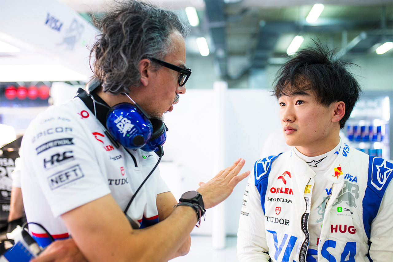 角田裕毅 RB F1