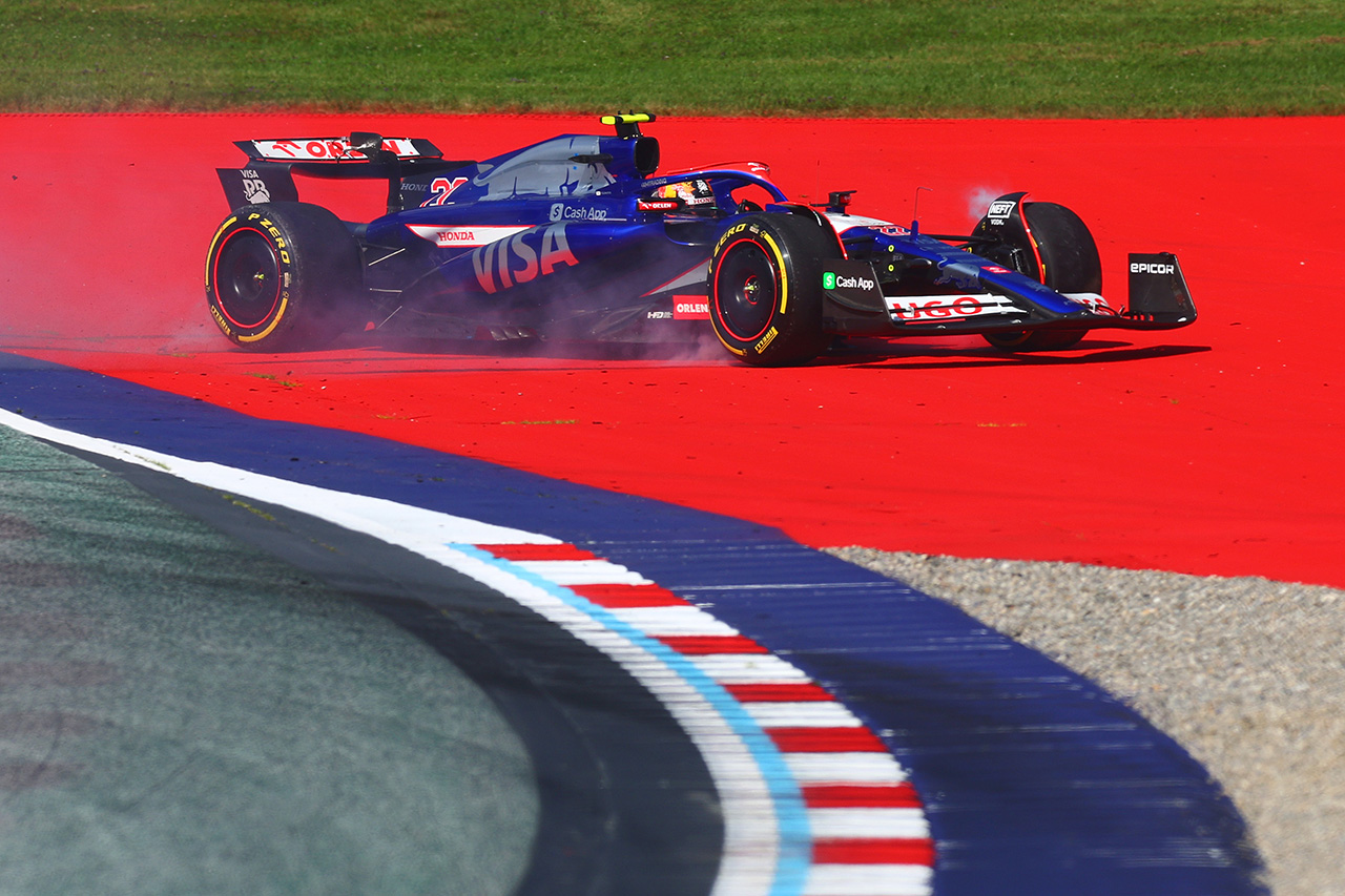 角田裕毅 F1 オーストリアグランプリ