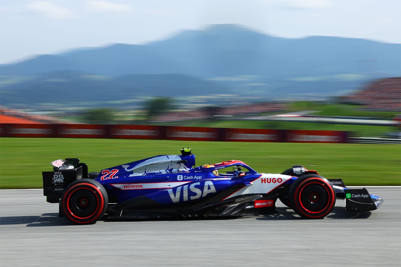 角田裕毅 F1 オーストリアグランプリ