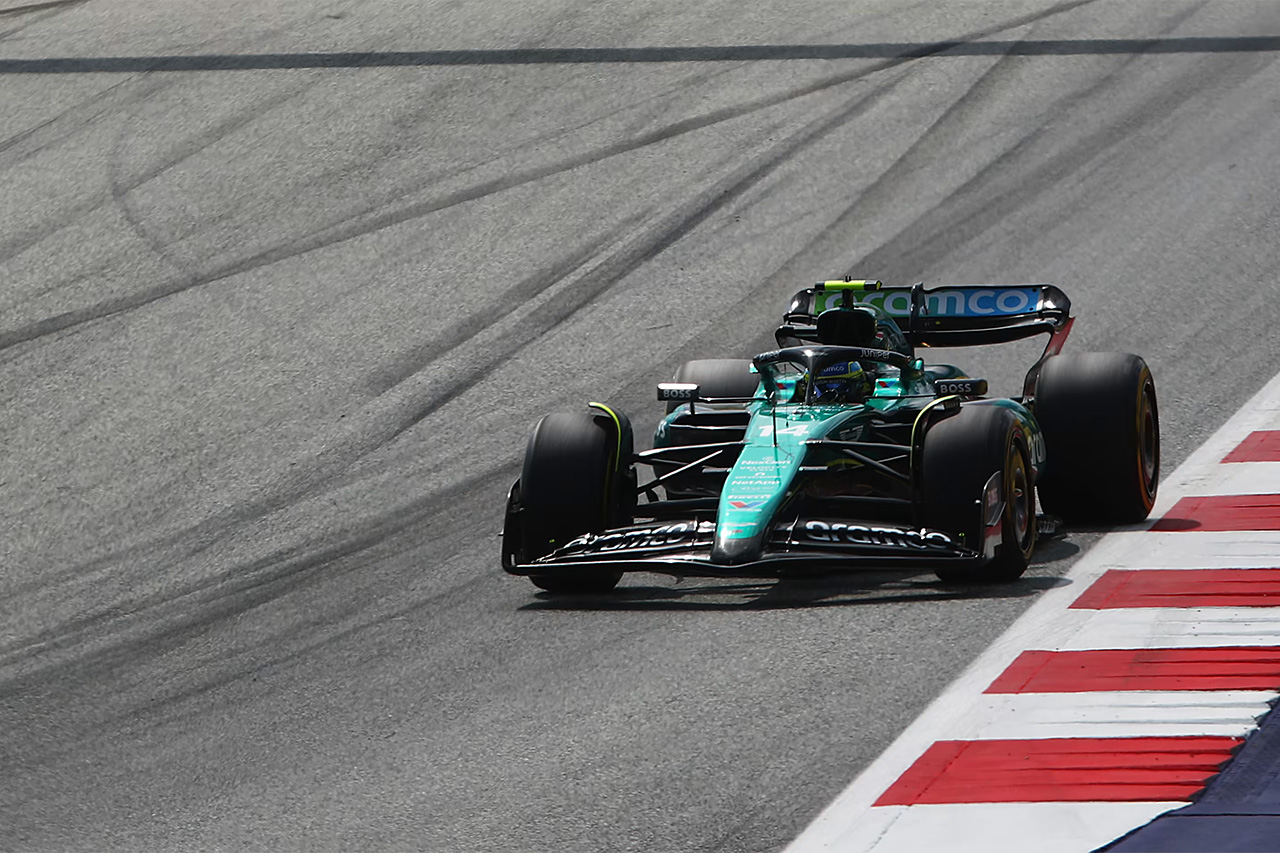 2024年 F1オーストリアGP 決勝 フェルナンド・アロンソ