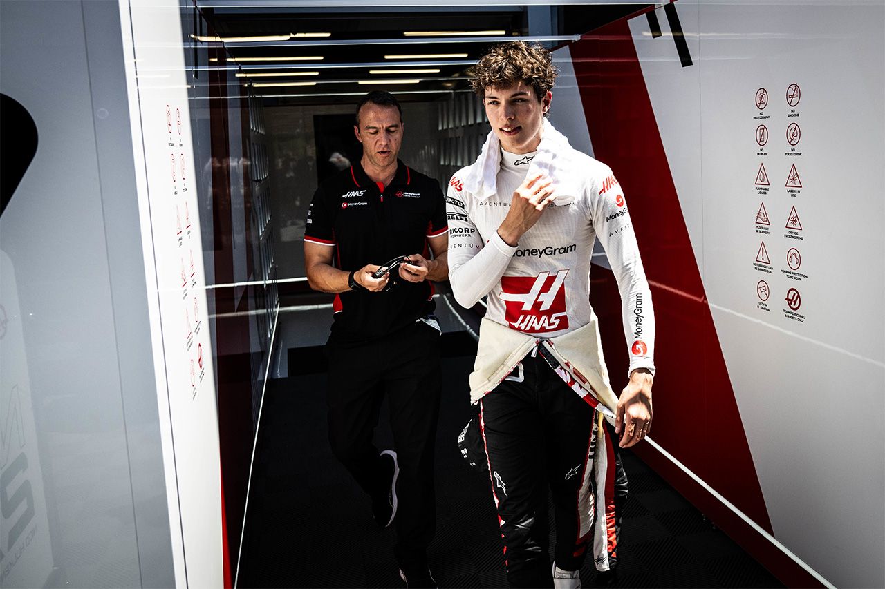 ハースF1チーム オリバー・ベアマン