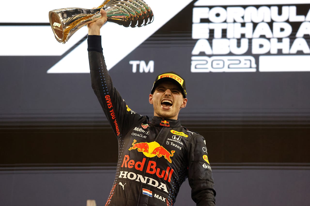 ホンダF1 2021年チャンピオン マックス・フェルスタッペン