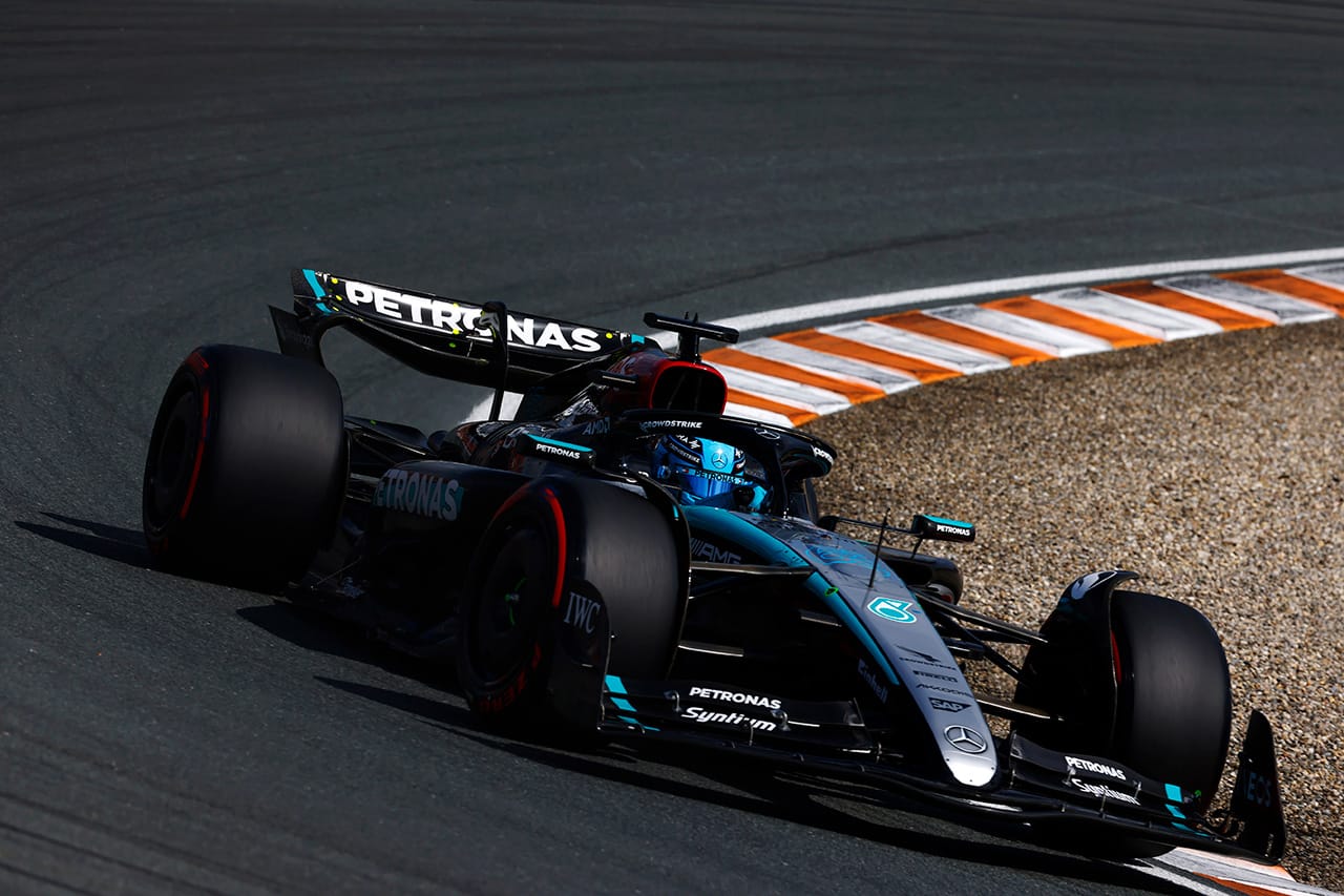 ジョージ・ラッセル(メルセデスAMG・ペトロナス・モータースポーツ) 2024年F1 オランダGP