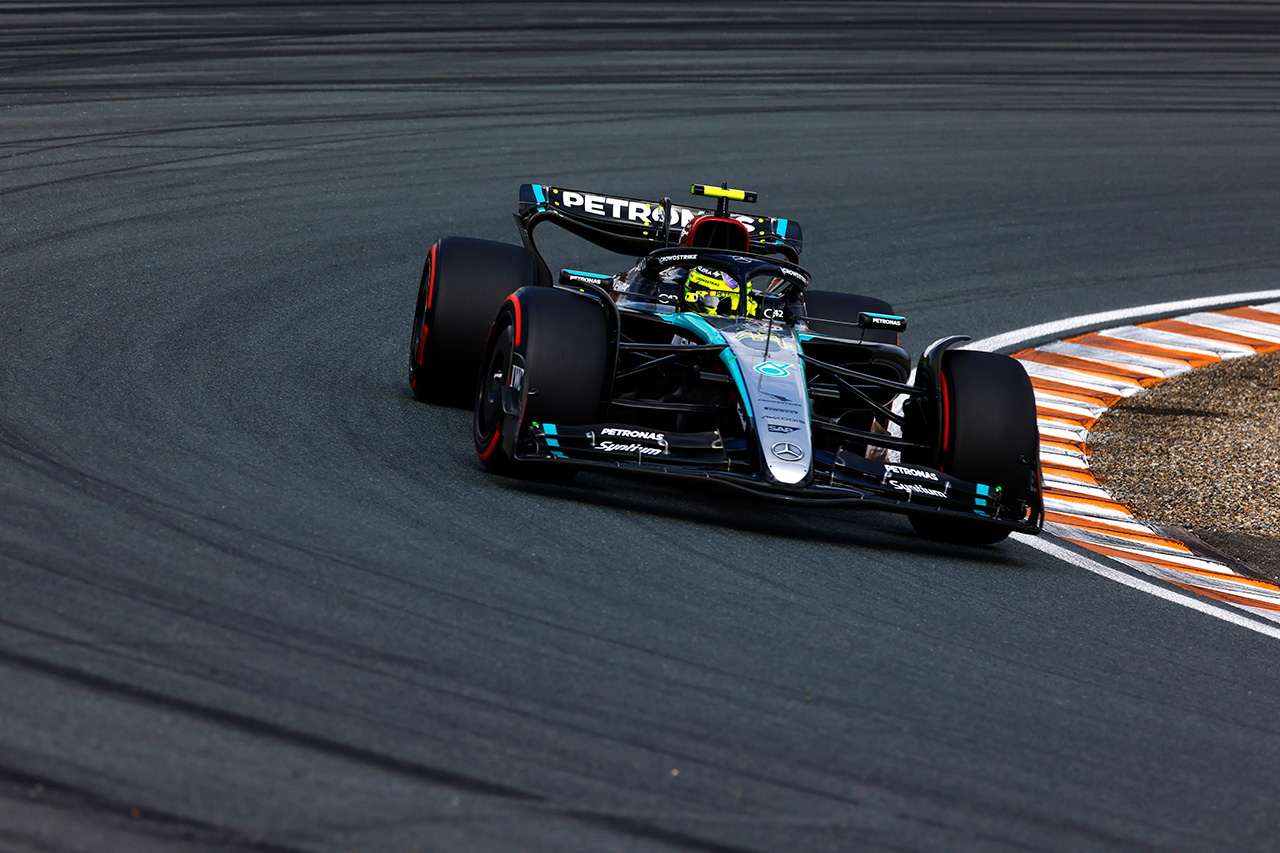 ルイス・ハミルトン(メルセデスAMG・ペトロナス・モータースポーツ) 2024年F1 オランダグランプリ