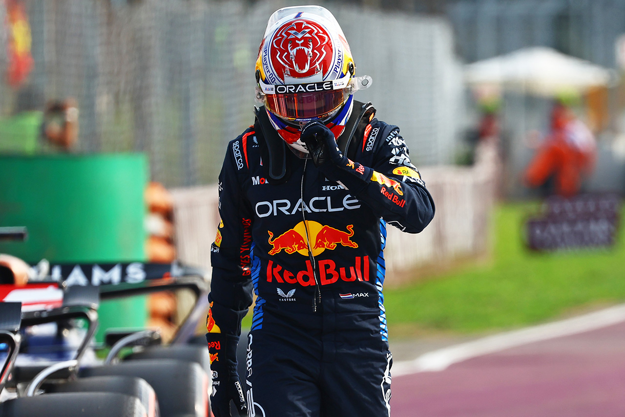 2024年F1 イタリアGP 予選 マックス・フェルスタッペン(レッドブル・レーシング)