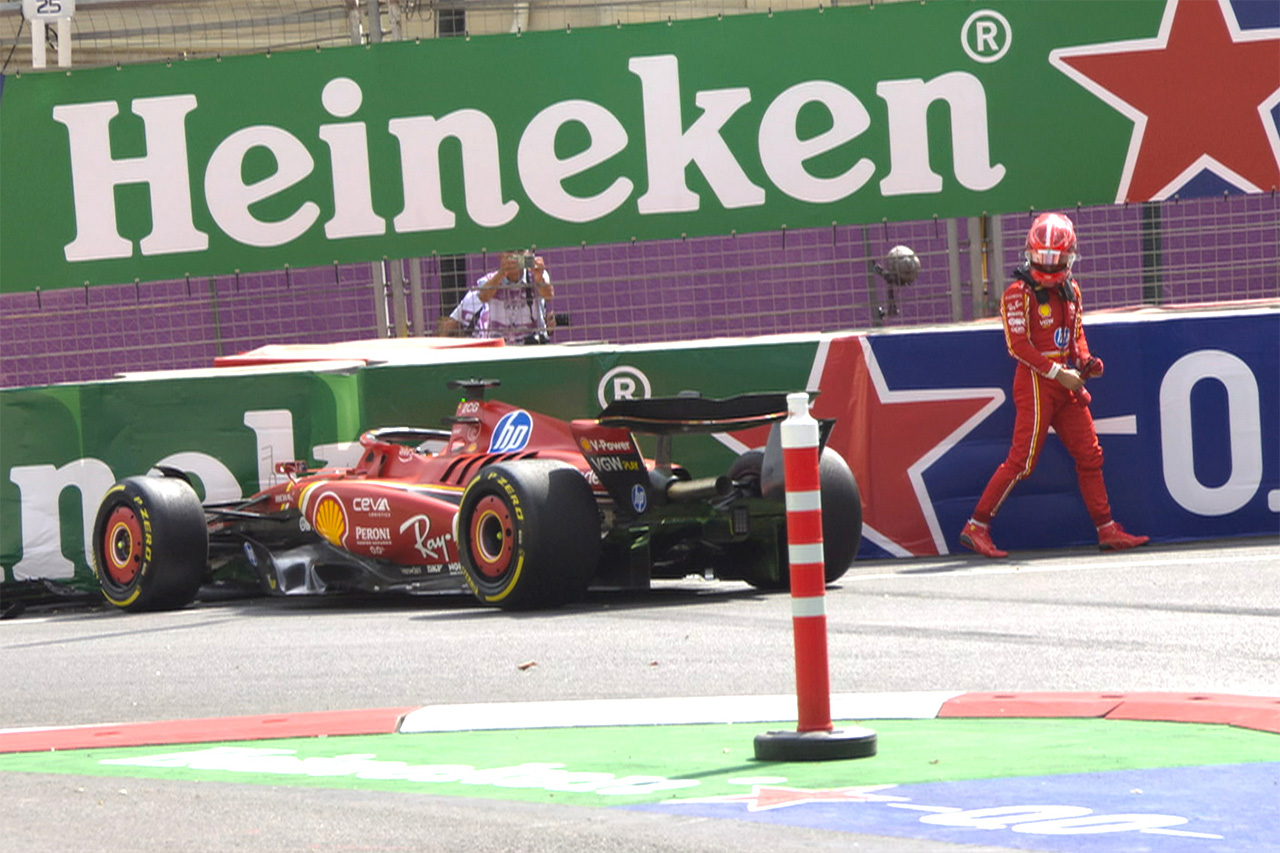 シャルル・ルクレール(スクーデリア・フェラーリ) 2024年F1 アゼルバイジャンGP