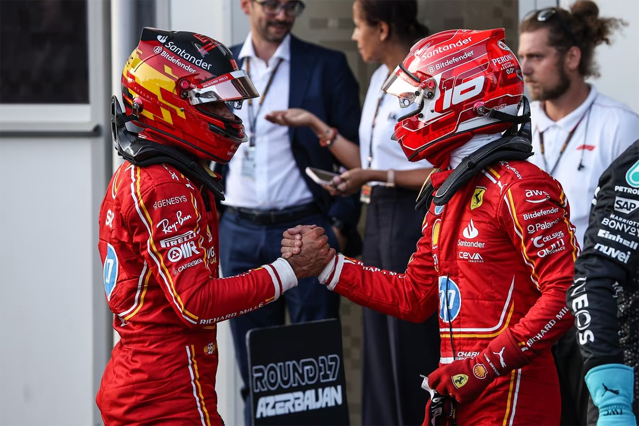 シャルル・ルクレール(スクーデリア・フェラーリ) 2024年F1 アゼルバイジャンGP