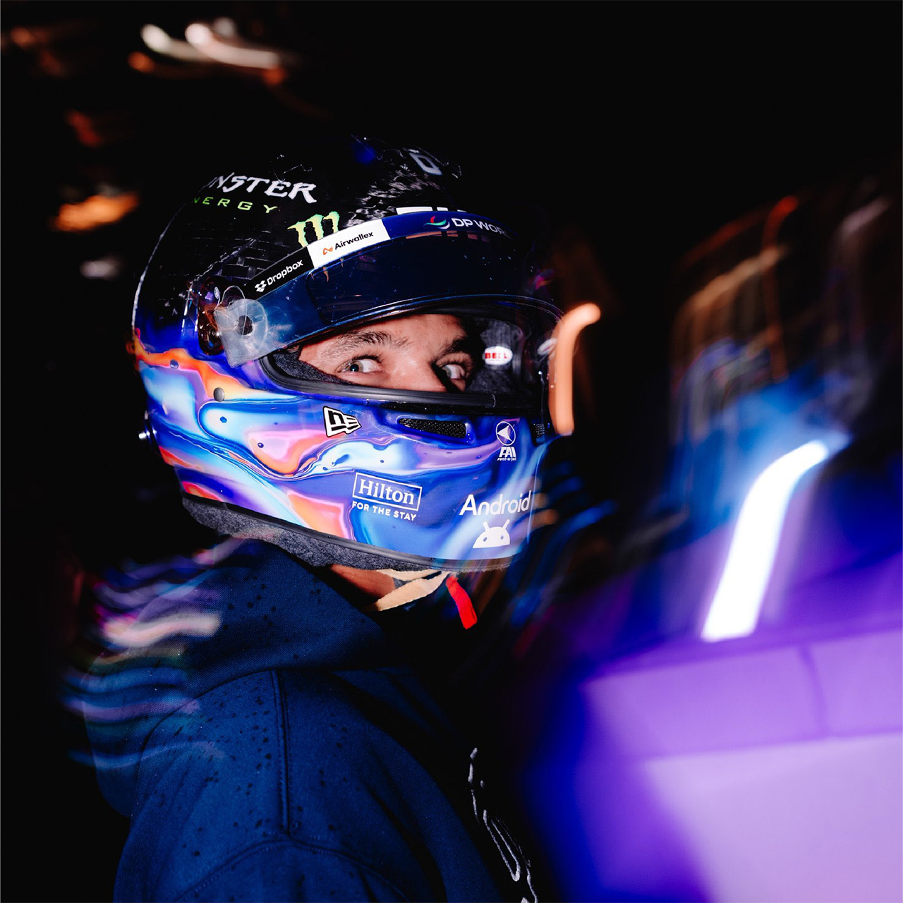 ランド・ノリス シンガポールグランプリ ヘルメット