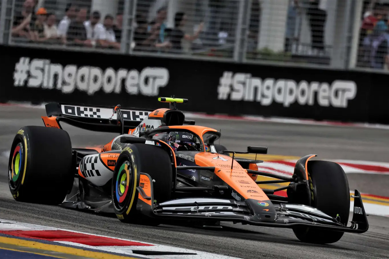 ランド・ノリス(マクラーレン) F1 シンガポールGP