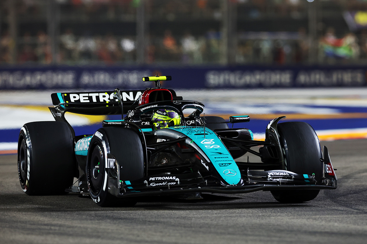 ルイス・ハミルトン(メルセデスAMG・ペトロナス・モータースポーツ) F1シンガポールGP