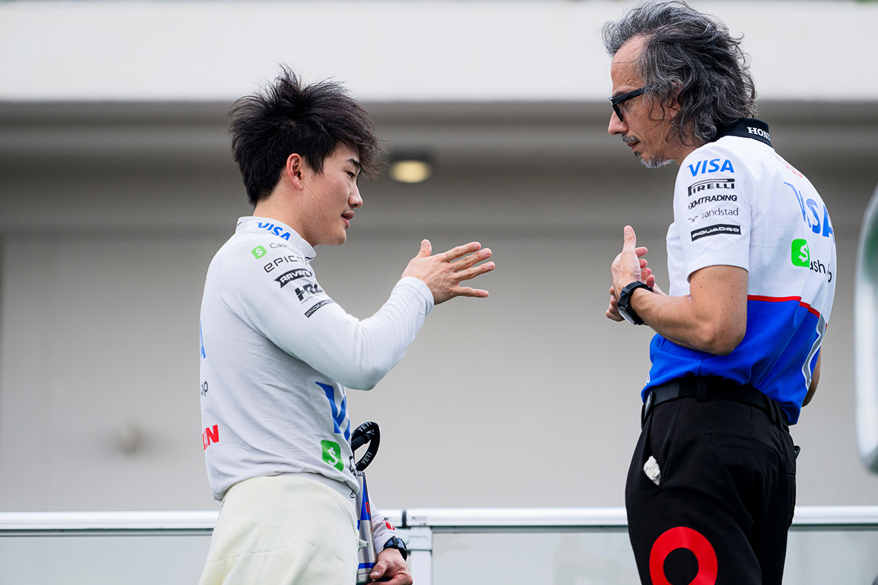 2024年F1 アメリカグランプリ スプリント予選 角田裕毅(ビザ・キャッシュアップRB・フォーミュラワン・チーム)