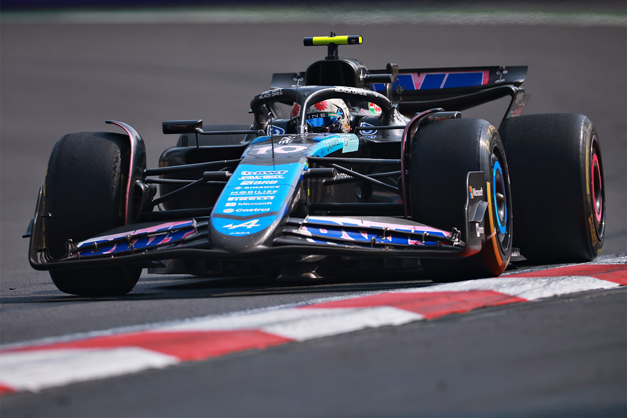 ピエール・ガスリー(アルピーヌF1チーム) メキシコグランプリ