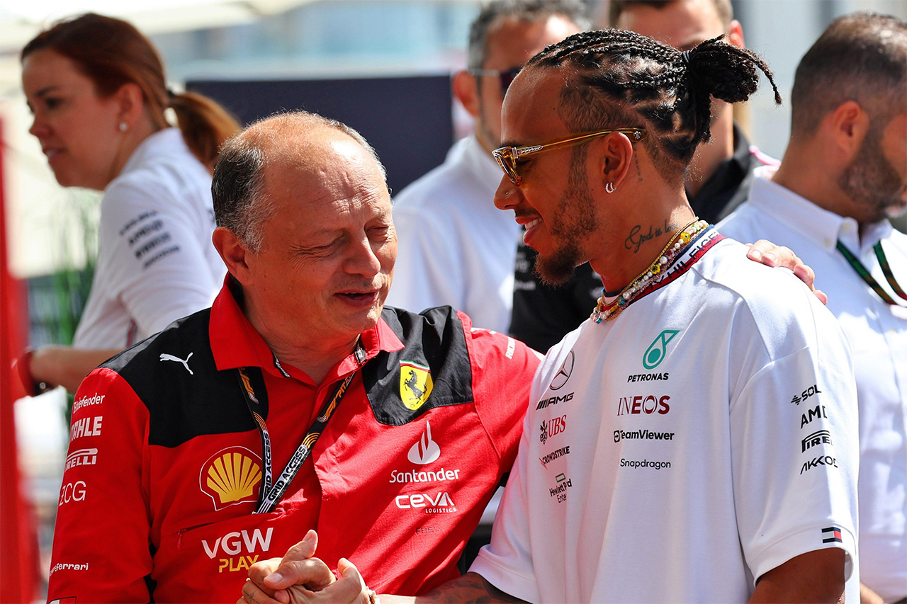 ルイス・ハミルトン F1 スクーデリア・フェラーリ