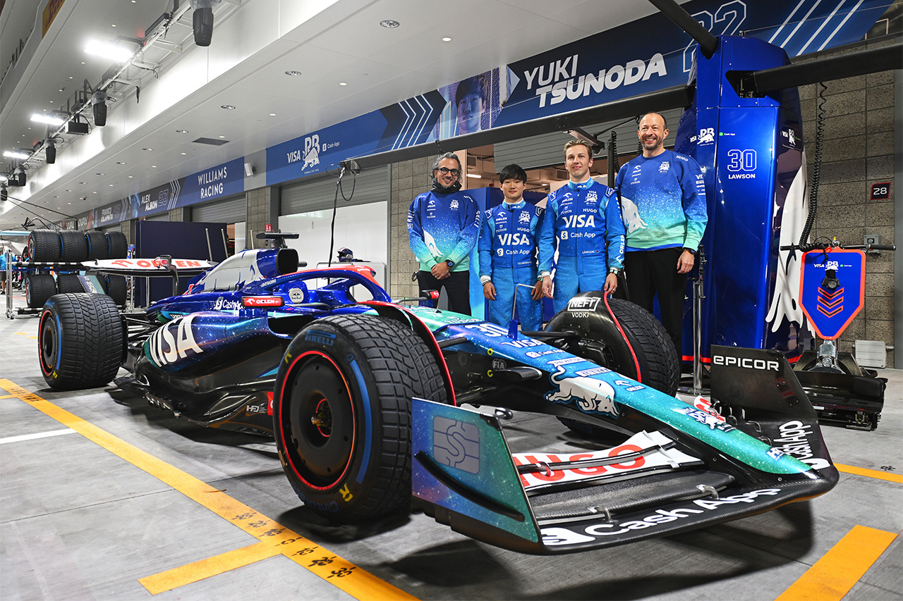 ビザ・キャッシュアップ・RB・フォーミュラワン・チーム F1 ラスベガスグランプリ