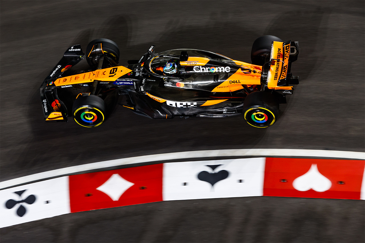 オスカー・ピアストリ(マクラーレン) F1 ラスベガスグランプリ