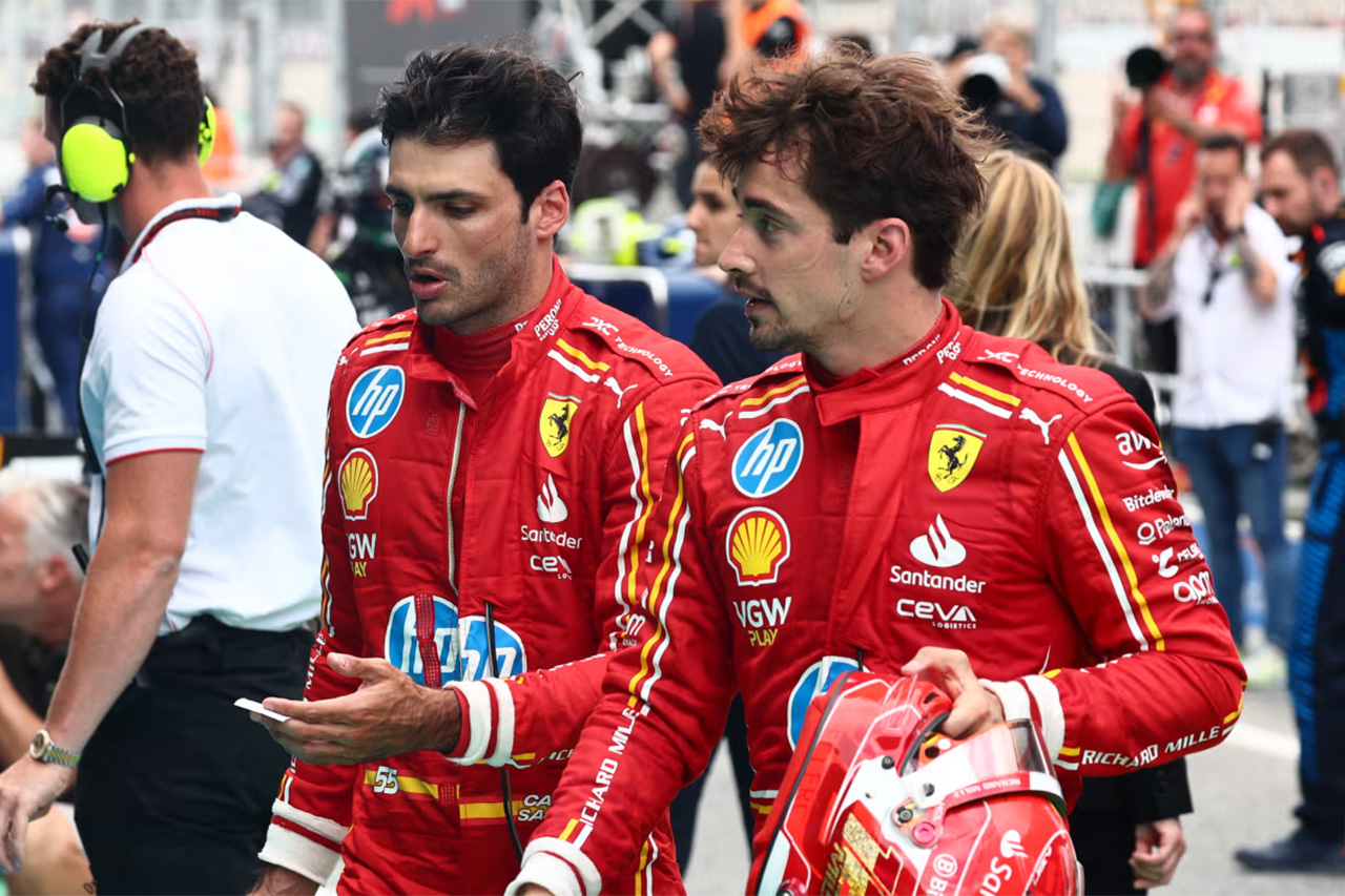 カルロス・サインツJr. シャルル・ルクレール F1 スクーデリア・フェラーリ