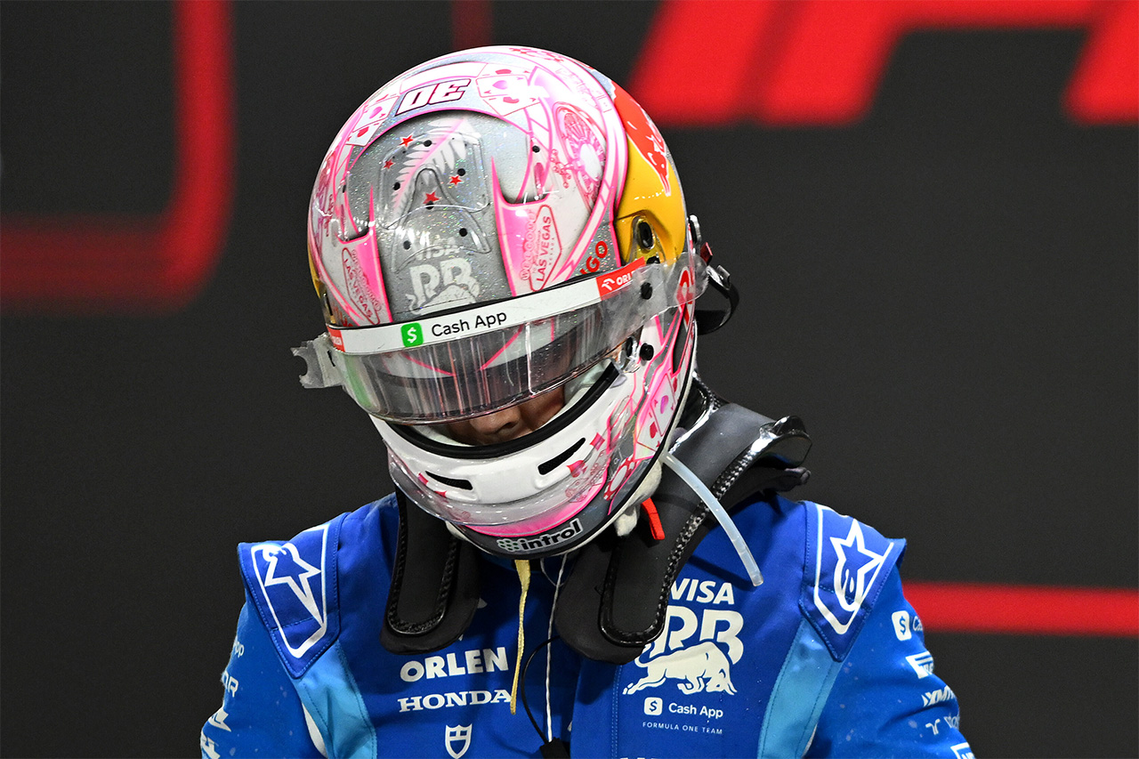 リアム・ローソン(ビザ・キャッシュアップ・RB・フォーミュラワン・チーム) ラスベガスGP F1
