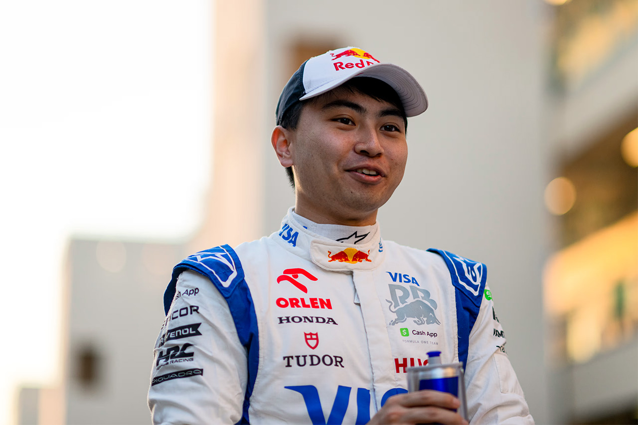 岩佐歩夢（ビザ・キャッシュアップ・RB・フォーミュラワン・チーム） アブダビグランプリ