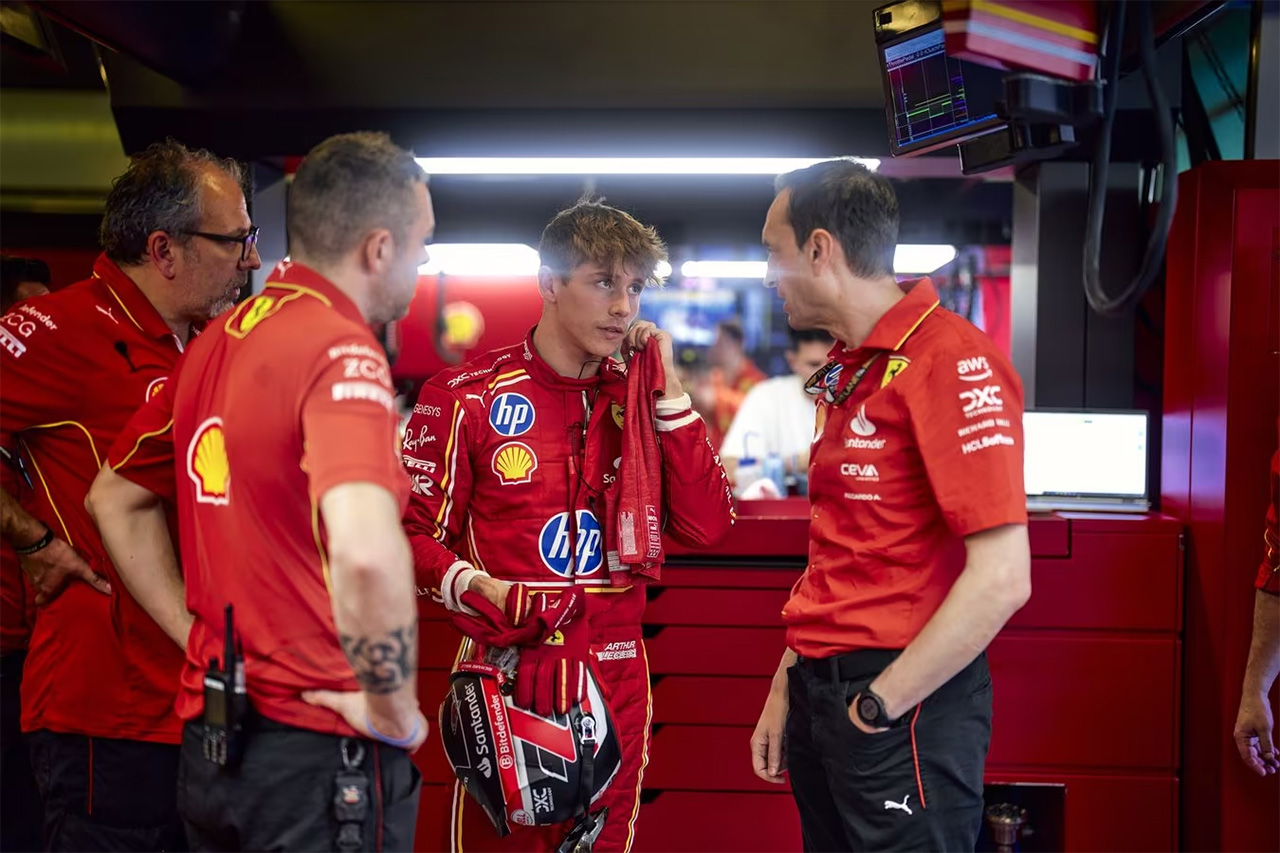 アーサー・ルクレール(スクーデリア・フェラーリ) アブダビGP F1
