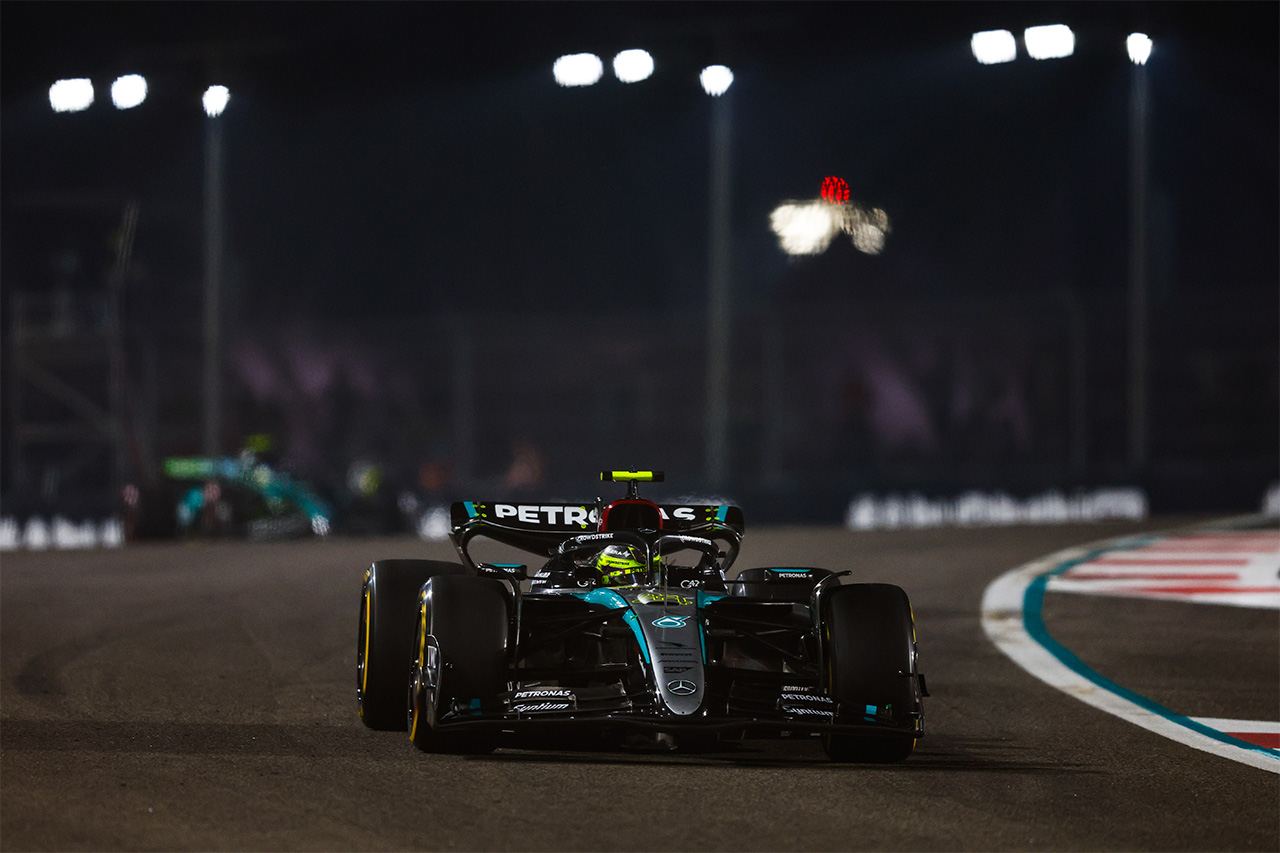ルイス・ハミルトン(メルセデスAMG・ペトロナス・モータースポーツ) アブダビGP F1