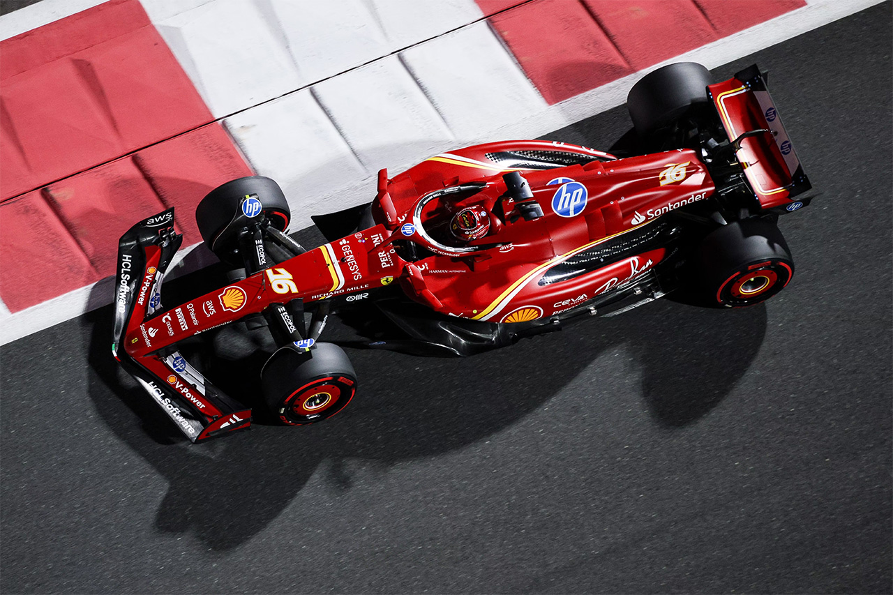 シャルル・ルクレール(スクーデリア・フェラーリ) アブダビGP F1