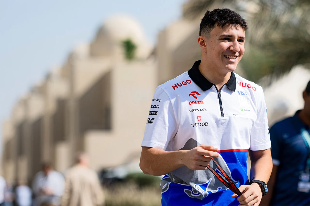アイザック・ハジャー(ビザ・キャッシュアップ・RB・フォーミュラワン・チーム) 自動車競技 2025年のF1世界選手権