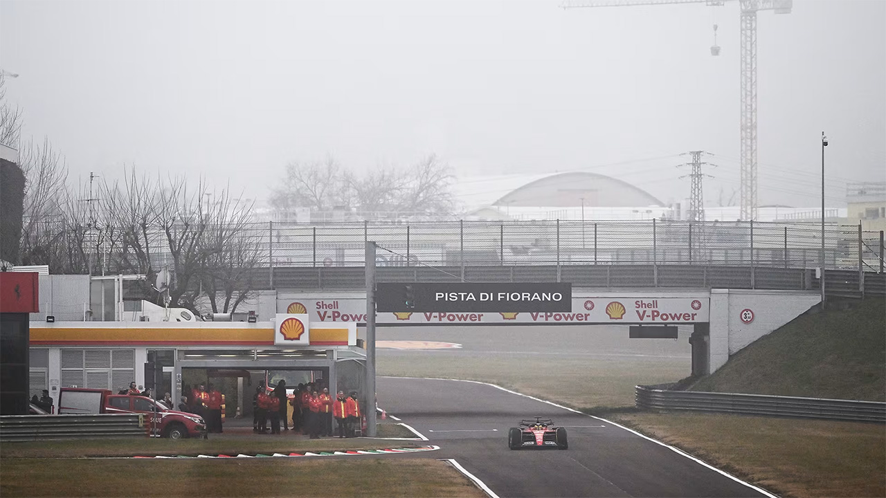 ルイス・ハミルトン フェラーリF1 初走行 フォトギャラリー(6)